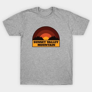 Sunset Valley Mountain T-Shirt